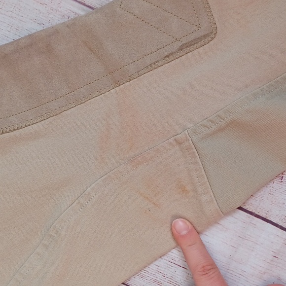 Ariat All Around breeches. Woman's 34L. Beige. - Picture 5 of 14